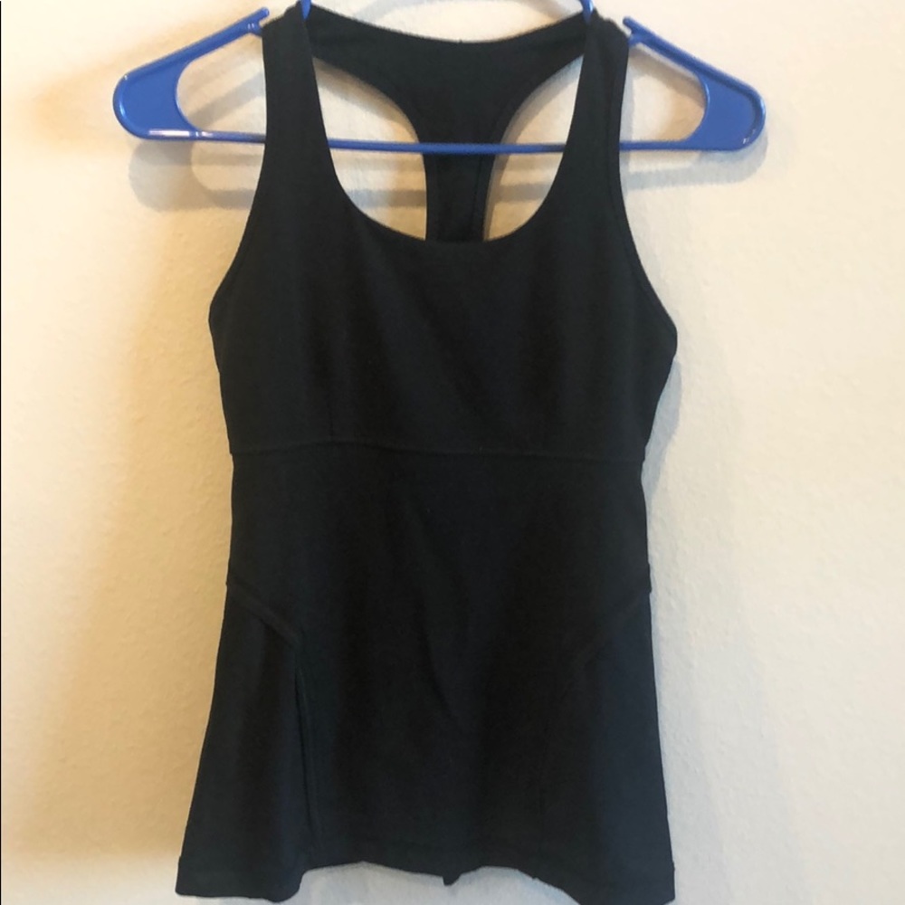 lululemon athletica Black Tank Top